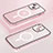 Custodia Lusso Metallo Laterale e Plastica Cover con Mag-Safe Magnetic Bling-Bling LF1 per Apple iPhone 14