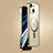Custodia Lusso Metallo Laterale e Plastica Cover con Mag-Safe Magnetic JB1 per Apple iPhone 14