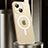 Custodia Lusso Metallo Laterale e Plastica Cover con Mag-Safe Magnetic JL2 per Apple iPhone 13 Oro