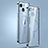 Custodia Lusso Metallo Laterale e Plastica Cover con Mag-Safe Magnetic JL3 per Apple iPhone 13