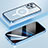Custodia Lusso Metallo Laterale e Plastica Cover con Mag-Safe Magnetic LF1 per Apple iPhone 14 Pro
