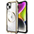 Custodia Lusso Metallo Laterale e Plastica Cover con Mag-Safe Magnetic LF2 per Apple iPhone 14 Plus