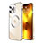 Custodia Lusso Metallo Laterale e Plastica Cover con Mag-Safe Magnetic LF5 per Apple iPhone 13 Pro Max