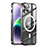 Custodia Lusso Metallo Laterale e Plastica Cover con Mag-Safe Magnetic LK1 per Apple iPhone 13 Nero