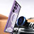 Custodia Lusso Metallo Laterale e Plastica Cover con Mag-Safe Magnetic LK1 per Samsung Galaxy S22 Ultra 5G