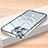 Custodia Lusso Metallo Laterale e Plastica Cover con Mag-Safe Magnetic LK2 per Apple iPhone 13 Pro Max
