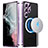 Custodia Lusso Metallo Laterale e Plastica Cover con Mag-Safe Magnetic LK2 per Samsung Galaxy S23 Ultra 5G