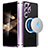 Custodia Lusso Metallo Laterale e Plastica Cover con Mag-Safe Magnetic LK2 per Samsung Galaxy S25 Ultra 5G