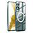 Custodia Lusso Metallo Laterale e Plastica Cover con Mag-Safe Magnetic P01 per Samsung Galaxy S21 Plus 5G