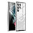 Custodia Lusso Metallo Laterale e Plastica Cover con Mag-Safe Magnetic P01 per Samsung Galaxy S22 Ultra 5G