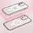 Custodia Lusso Metallo Laterale e Plastica Cover con Mag-Safe Magnetic QC1 per Apple iPhone 12