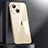 Custodia Lusso Metallo Laterale e Plastica Cover JL1 per Apple iPhone 14 Oro