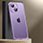 Custodia Lusso Metallo Laterale e Plastica Cover JL2 per Apple iPhone 13 Viola