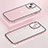 Custodia Lusso Metallo Laterale e Plastica Cover LF3 per Apple iPhone 13