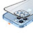 Custodia Lusso Metallo Laterale e Plastica Cover LF3 per Apple iPhone 13 Pro Max