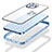 Custodia Lusso Metallo Laterale e Plastica Cover LF4 per Apple iPhone 13 Pro Max