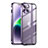 Custodia Lusso Metallo Laterale e Plastica Cover LK1 per Apple iPhone 14 Plus Viola
