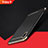 Custodia Lusso Metallo Laterale e Plastica Cover M01 per Huawei Enjoy 9 Nero