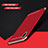 Custodia Lusso Metallo Laterale e Plastica Cover M01 per Huawei Enjoy 9 Rosso