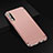 Custodia Lusso Metallo Laterale e Plastica Cover M01 per Huawei Honor 9X Oro Rosa