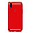 Custodia Lusso Metallo Laterale e Plastica Cover M01 per Huawei P Smart+ Plus Rosso