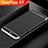 Custodia Lusso Metallo Laterale e Plastica Cover M01 per OnePlus 5T A5010 Nero
