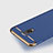 Custodia Lusso Metallo Laterale e Plastica Cover M01 per Samsung Galaxy C8 C710F