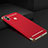 Custodia Lusso Metallo Laterale e Plastica Cover M01 per Xiaomi Mi Max 3 Rosso