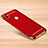 Custodia Lusso Metallo Laterale e Plastica Cover M01 per Xiaomi Redmi Note 6 Pro Rosso