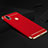 Custodia Lusso Metallo Laterale e Plastica Cover M01 per Xiaomi Redmi Note 7 Pro Rosso