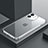 Custodia Lusso Metallo Laterale e Plastica Cover QC4 per Apple iPhone 12