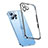 Custodia Lusso Metallo Laterale e Plastica Cover QC4 per Apple iPhone 12