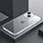 Custodia Lusso Metallo Laterale e Plastica Cover QC4 per Apple iPhone 13