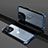 Custodia Lusso Metallo Laterale e Plastica Cover SQ1 per Apple iPhone 13 Pro Max