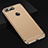 Custodia Lusso Metallo Laterale e Plastica Cover T01 per Huawei Honor V20 Oro