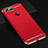 Custodia Lusso Metallo Laterale e Plastica Cover T01 per Huawei Honor V20 Rosso