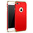 Custodia Lusso Metallo Laterale e Plastica M01 per Apple iPhone SE (2020) Rosso
