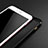 Custodia Lusso Metallo Laterale e Plastica per Apple iPhone 6 Plus Nero