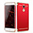 Custodia Lusso Metallo Laterale e Plastica per Huawei Enjoy 7 Plus Rosso