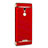 Custodia Lusso Metallo Laterale e Plastica per Xiaomi Redmi Note 3 MediaTek Rosso