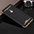 Custodia Lusso Metallo Laterale e Plastica per Xiaomi Redmi Note 3 Nero