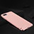 Custodia Lusso Metallo Laterale e Silicone Cover M02 per Oppo RX17 Neo Oro Rosa