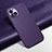 Custodia Lusso Pelle Cover A02 per Apple iPhone 13 Mini Viola