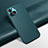 Custodia Lusso Pelle Cover A02 per Apple iPhone 13 Verde