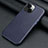 Custodia Lusso Pelle Cover A09 per Apple iPhone 13 Blu