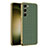 Custodia Lusso Pelle Cover AC3 per Samsung Galaxy S22 Plus 5G Verde