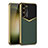 Custodia Lusso Pelle Cover AC4 per Samsung Galaxy S21 5G Verde