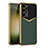 Custodia Lusso Pelle Cover AC4 per Samsung Galaxy S22 5G Verde
