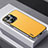 Custodia Lusso Pelle Cover AT5 per Apple iPhone 14 Pro Giallo