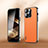 Custodia Lusso Pelle Cover AT6 per Apple iPhone 14 Pro Max Arancione